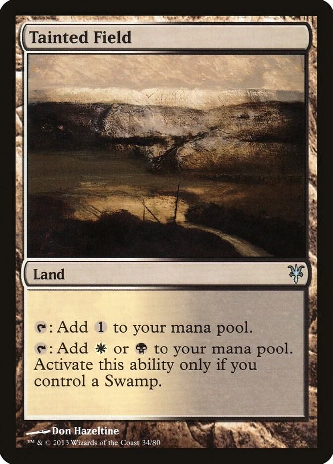 Tainted Field 34 card from Duel Decks: Sorin vs. Tibalt