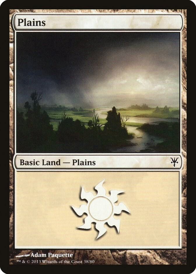 Plains 38 card from Duel Decks: Sorin vs. Tibalt