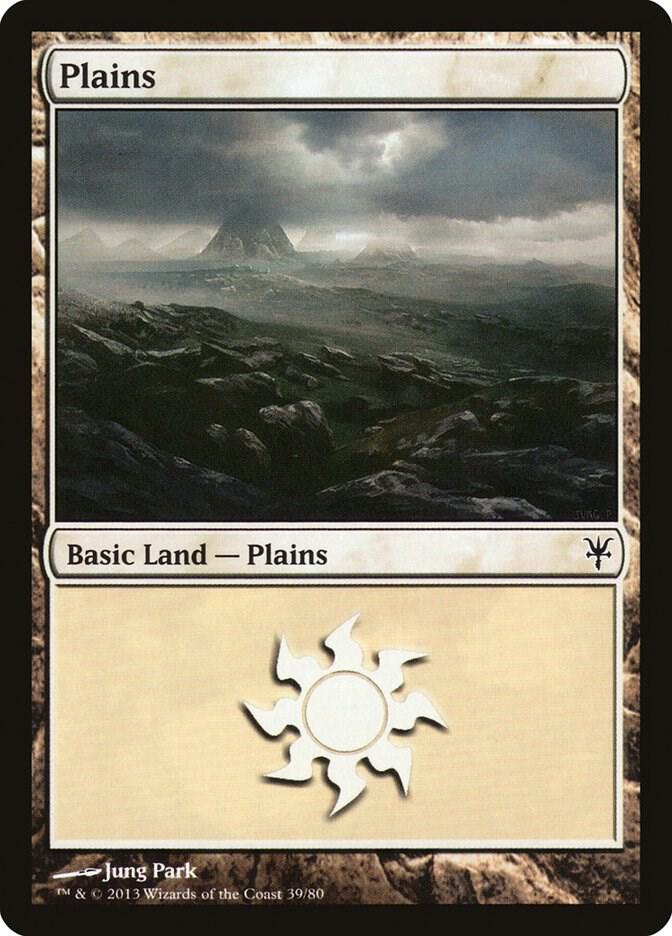 Plains 39 card from Duel Decks: Sorin vs. Tibalt