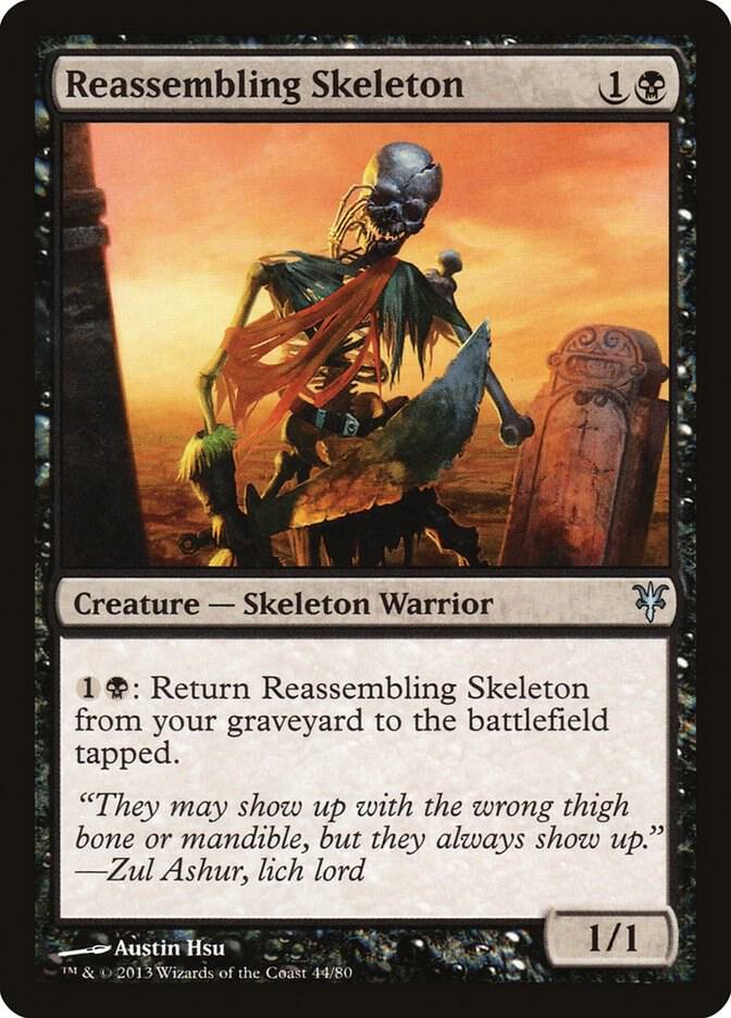 Reassembling Skeleton 44 card from Duel Decks: Sorin vs. Tibalt