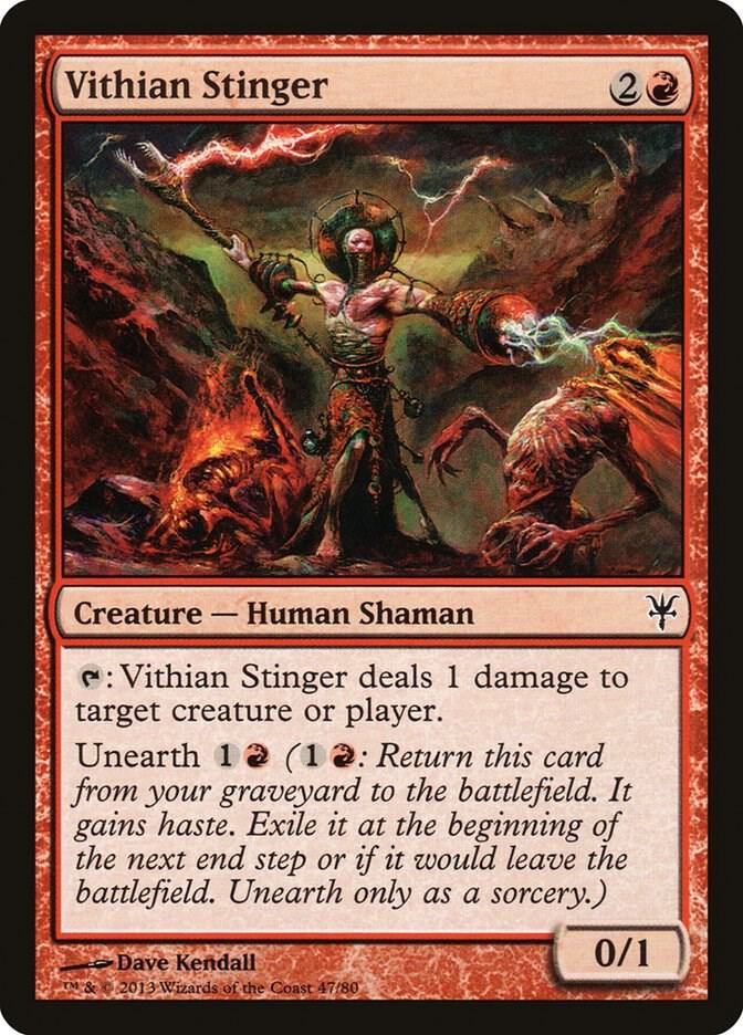 Vithian Stinger 47 card from Duel Decks: Sorin vs. Tibalt