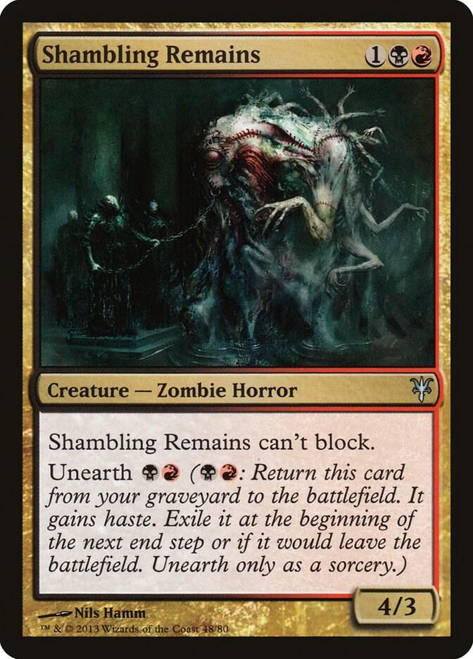Shambling Remains 48 card from Duel Decks: Sorin vs. Tibalt
