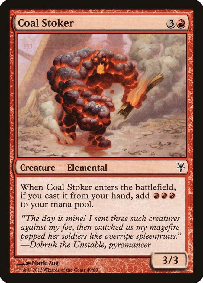 Coal Stoker 49 card from Duel Decks: Sorin vs. Tibalt