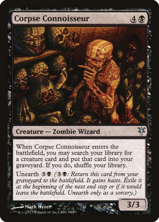 Corpse Connoisseur 54 card from Duel Decks: Sorin vs. Tibalt