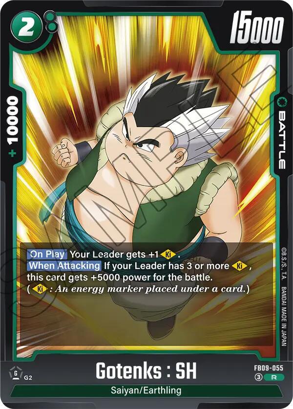 Gotenks : SH FB09-055 card from Dual Evolution