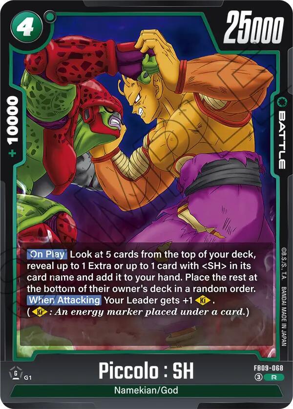 Piccolo : SH FB09-068 card from Dual Evolution