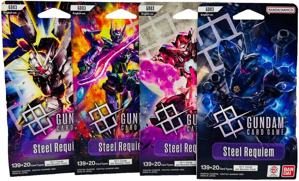 Steel Requiem Sleeved Booster Pack Art Bundle [Set of 4] card from Steel Requiem