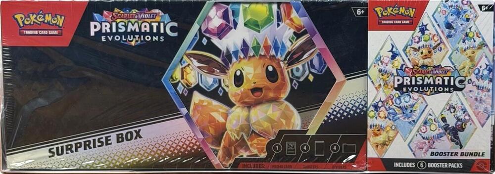 Prismatic Evolutions Booster Bundle + Surprise Box Bundle (Sam's Club) card from SV: Prismatic Evolutions