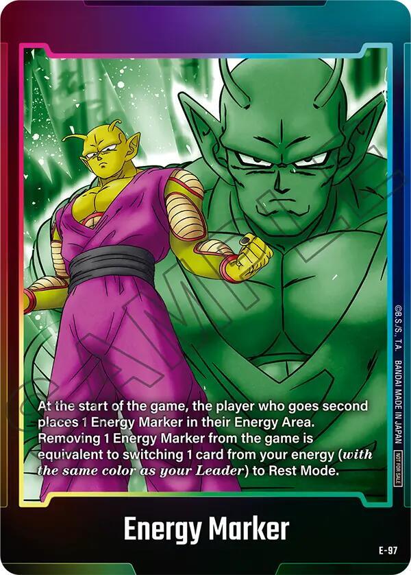 Energy Marker E-97 card from Fusion World Energy Markers
