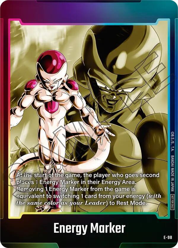 Energy Marker E-98 card from Fusion World Energy Markers
