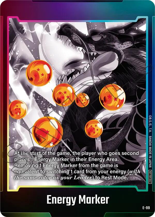 Energy Marker E-99 card from Fusion World Energy Markers