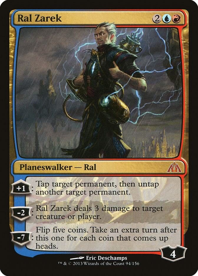 Ral Zarek 94 card from Dragon's Maze