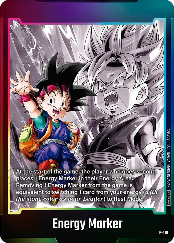 Energy Marker E-110 card from Fusion World Energy Markers