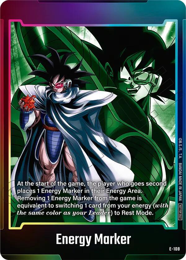 Energy Marker E-108 card from Fusion World Energy Markers