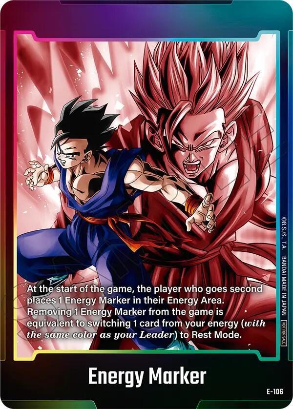 Energy Marker E-106 card from Fusion World Energy Markers