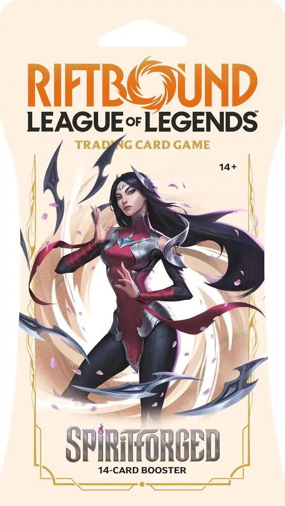 Spiritforged - Sleeved Booster Pack card from Spiritforged