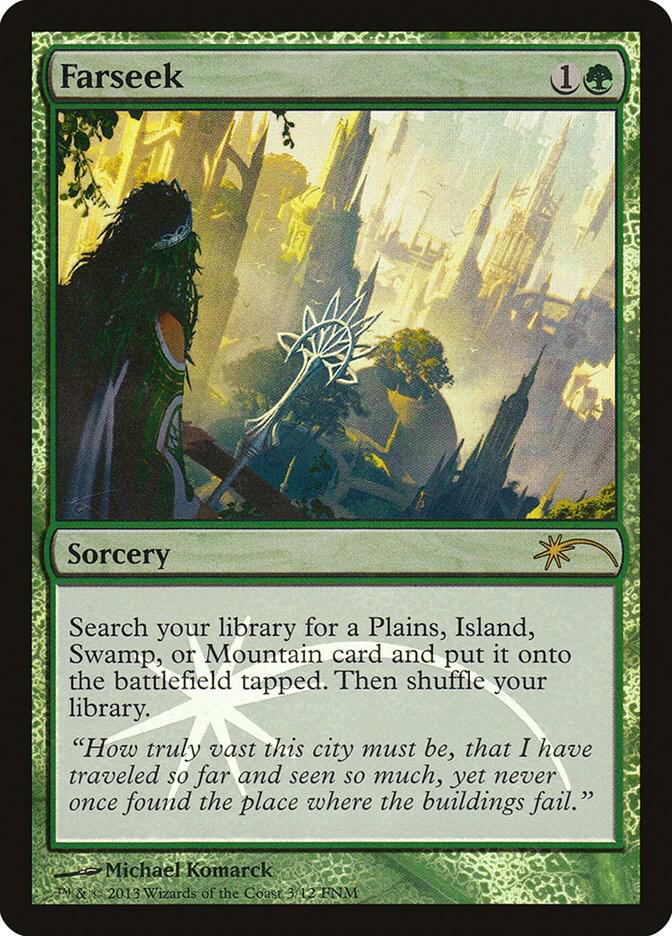 Farseek 3 card from FNM Promos
