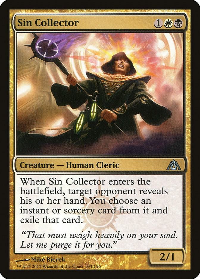Sin Collector 103 card from Dragon's Maze