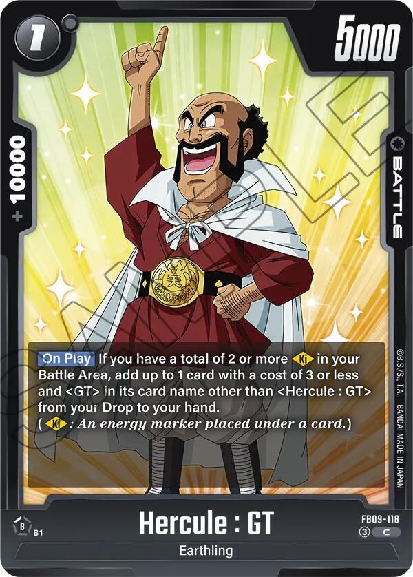 Hercule : GT FB09-118 card from Dual Evolution