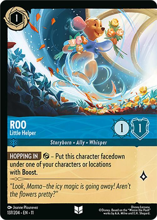 Roo - Little Helper (Foil) 137/204 card from Winterspell