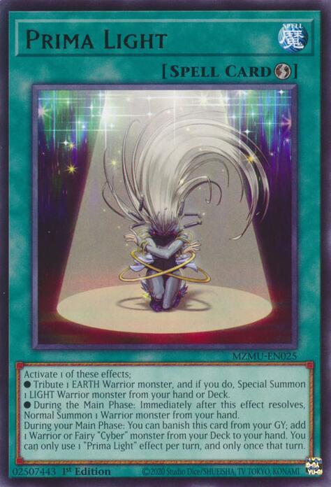 Prima Light MZMU-EN025 card from Maze of Muertos