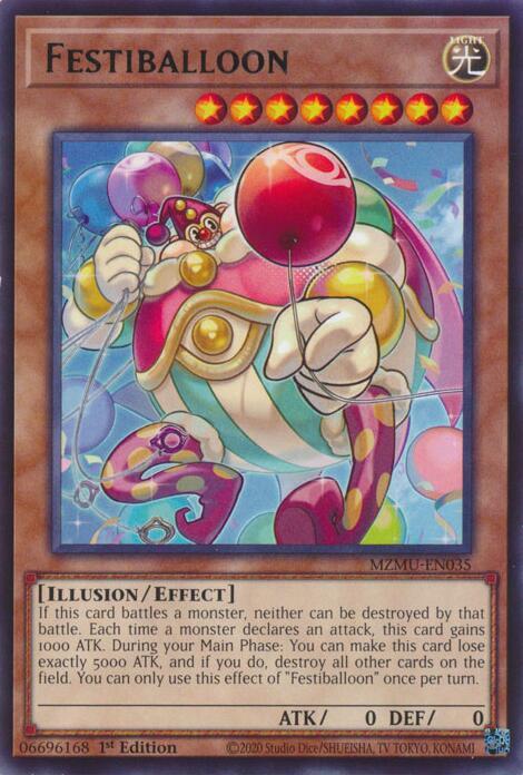 Festiballoon MZMU-EN035 card from Maze of Muertos