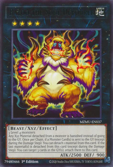 Bazoo the Soul-Devourer MZMU-EN037 card from Maze of Muertos