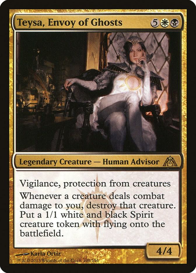 Teysa, Envoy of Ghosts 108 card from Dragon's Maze