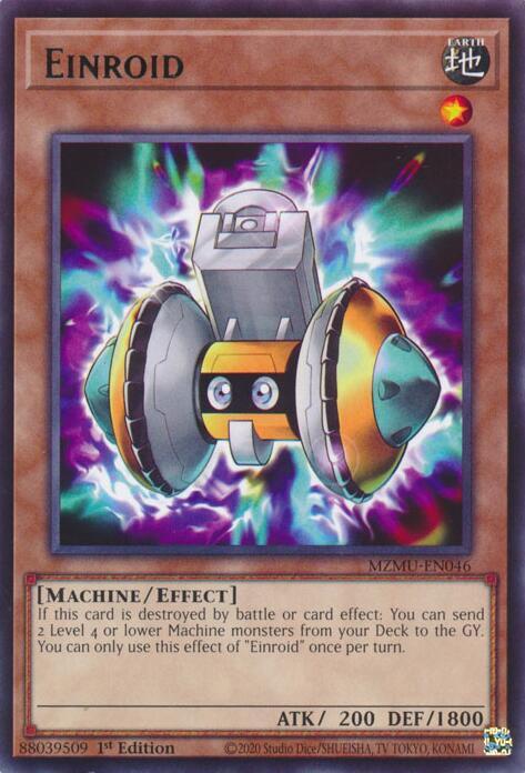 Einroid MZMU-EN046 card from Maze of Muertos
