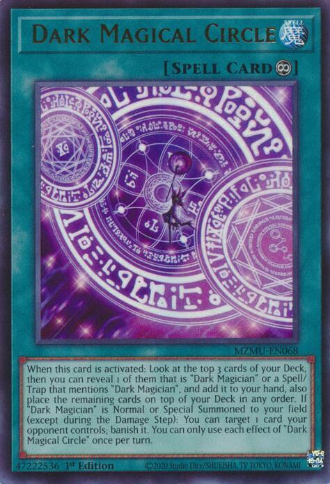 Dark Magical Circle MZMU-EN068 card from Maze of Muertos