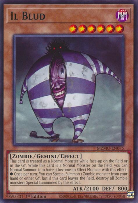 Il Blud MZMU-EN075 card from Maze of Muertos