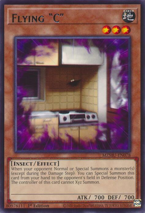 Flying "C" MZMU-EN078 card from Maze of Muertos