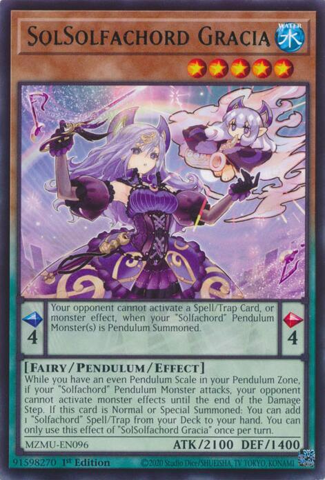 SolSolfachord Gracia MZMU-EN096 card from Maze of Muertos