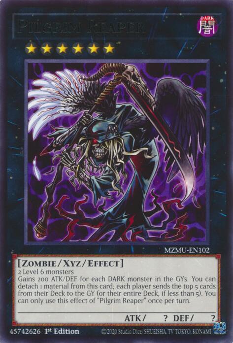 Pilgrim Reaper MZMU-EN102 card from Maze of Muertos