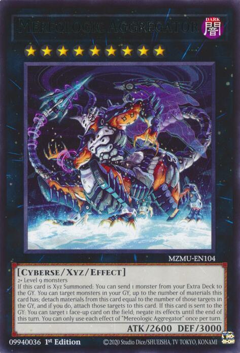 Mereologic Aggregator MZMU-EN104 card from Maze of Muertos