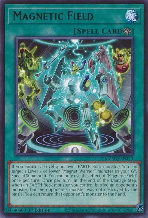 Magnetic Field MZMU-EN111 card from Maze of Muertos