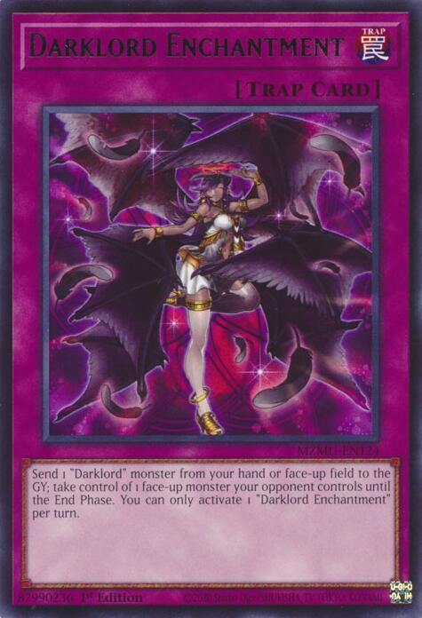 Darklord Enchantment MZMU-EN124 card from Maze of Muertos