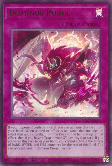 Dominus Purge MZMU-EN125 card from Maze of Muertos