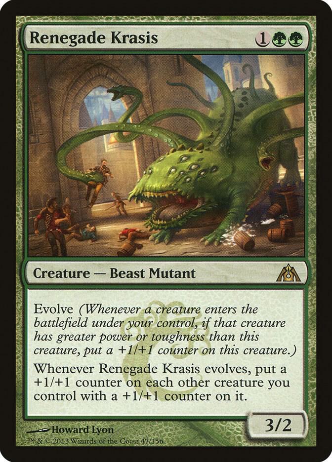 Renegade Krasis 47 card from Dragon's Maze