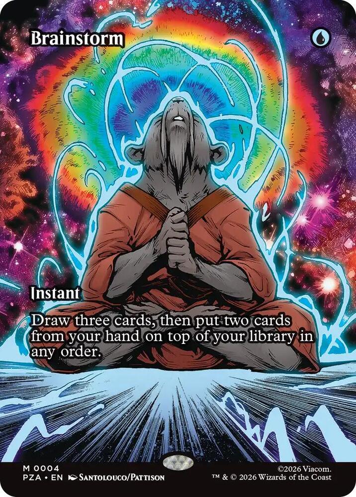Brainstorm (Borderless) 4 card from Teenage Mutant Ninja Turtles Source Material