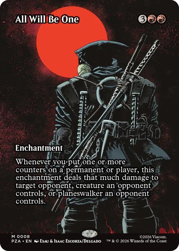 All Will Be One (Borderless) 8 card from Teenage Mutant Ninja Turtles Source Material