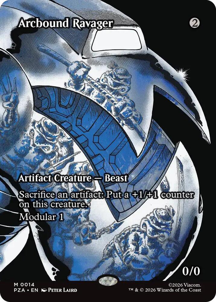 Arcbound Ravager (Borderless) 14 card from Teenage Mutant Ninja Turtles Source Material