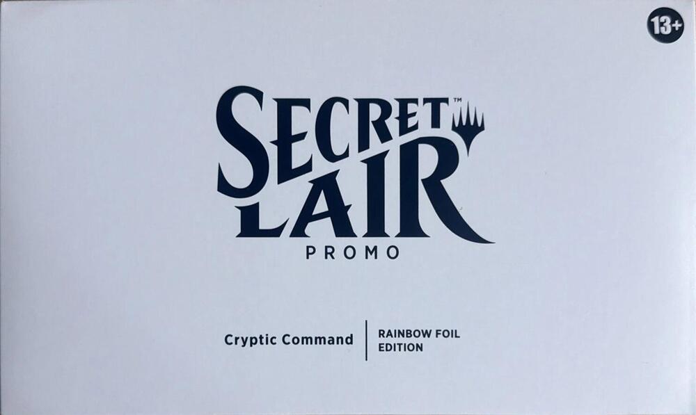 Secret Lair Drop: Secret Lair Promo: Cryptic Command - Rainbow Foil Edition card from Secret Lair Drop Series