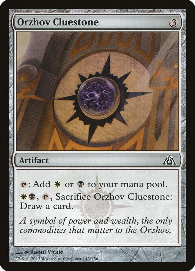 Orzhov Cluestone 142 card from Dragon's Maze