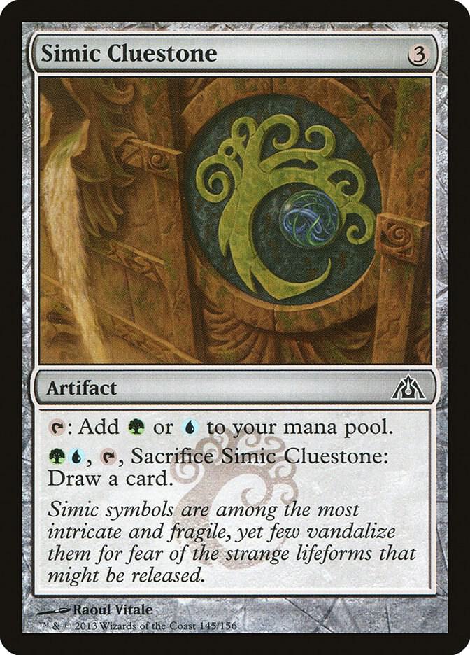 Simic Cluestone 145 card from Dragon's Maze