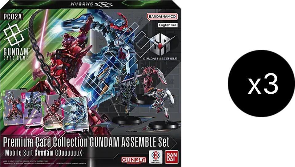 Premium Card Collection GUNDAM ASSEMBLE Display - Mobile Suit Gundam: GQuuuuuuX- [PC02A] card from Gundam Promotional Cards