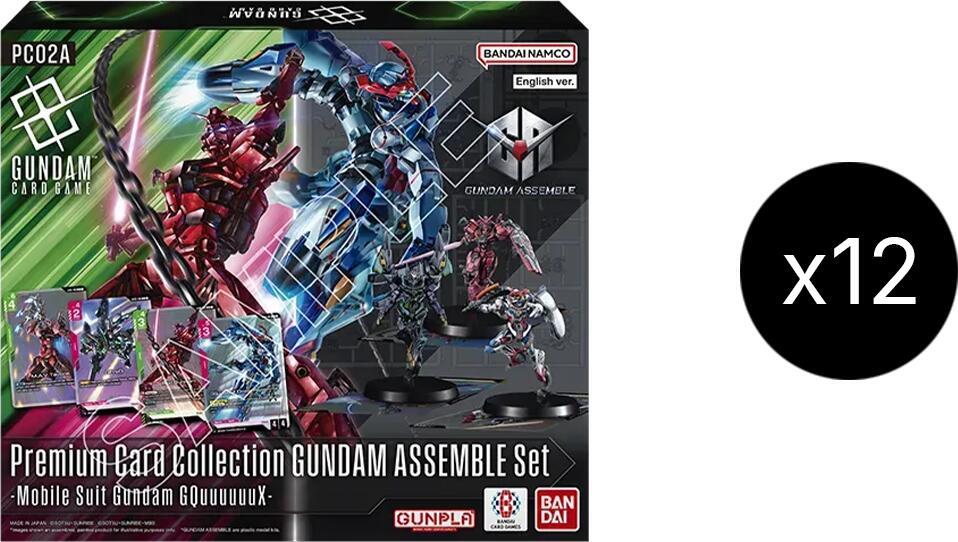 Premium Card Collection GUNDAM ASSEMBLE Case - Mobile Suit Gundam: GQuuuuuuX- [PC02A] card from Gundam Promotional Cards