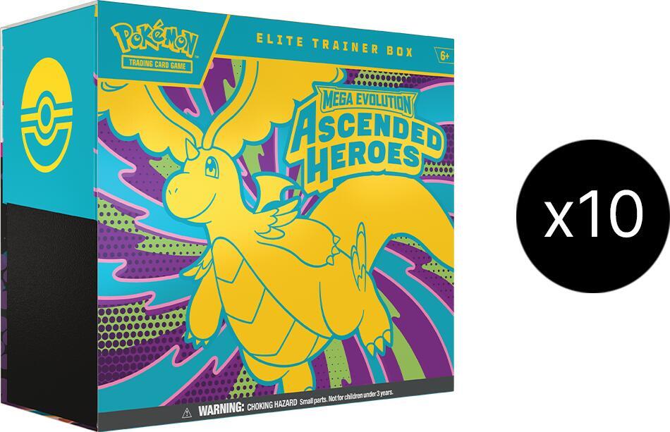 Ascended Heroes Elite Trainer Box Case card from ME: Ascended Heroes