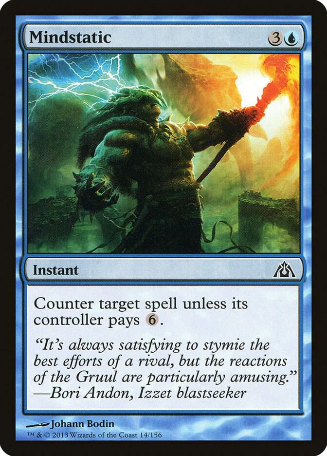 Mindstatic 14 card from Dragon's Maze