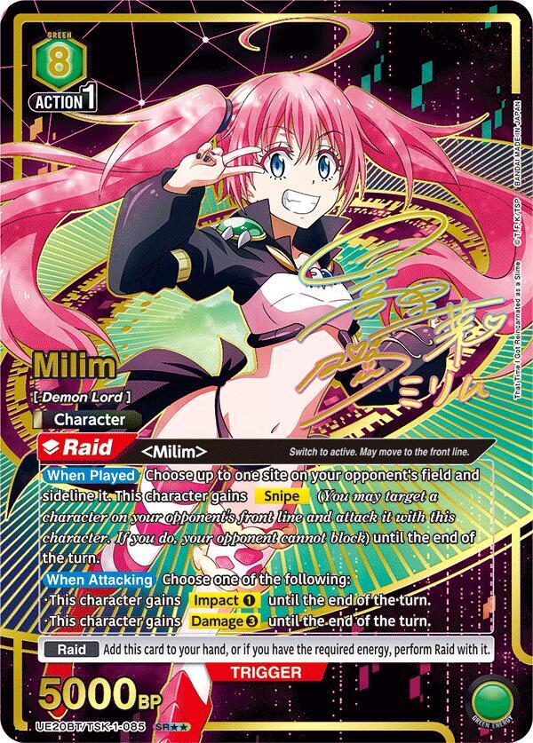 Milim (SR**) UE20BT/TSK-1-085 card from UE20BT: That Time I Got Reincarnated as a Slime